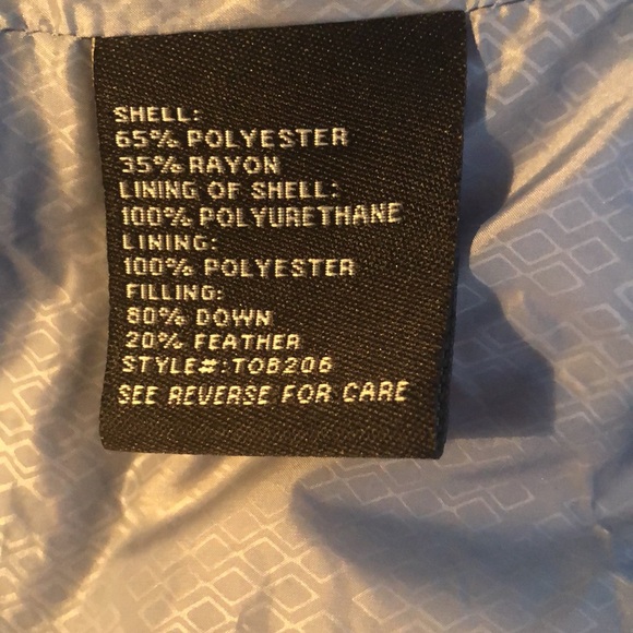 Blanc Noir Blue Hooded Vest - Picture 6 of 7